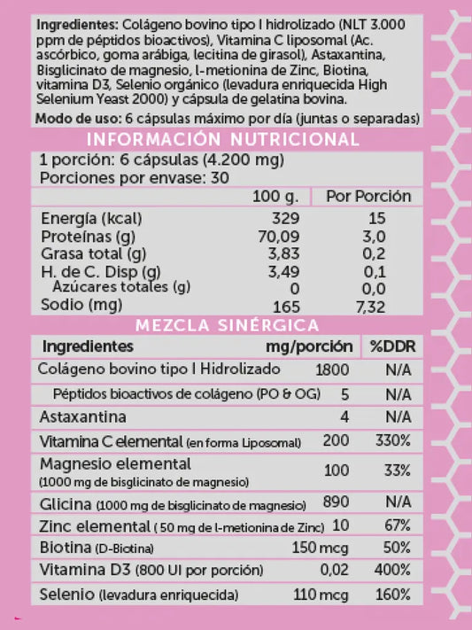 Derma Plus 180 cápsulas