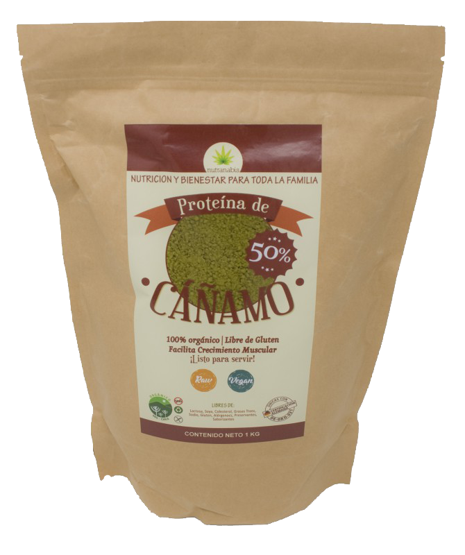 Proteína de Cáñamo 50% en Polvo Kilo