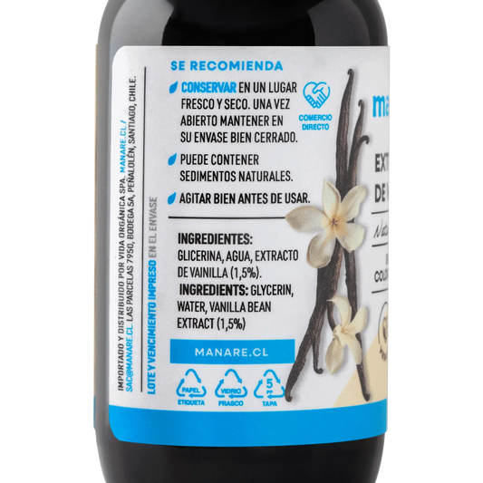 Extracto de Vainilla sin Alcohol 59ml