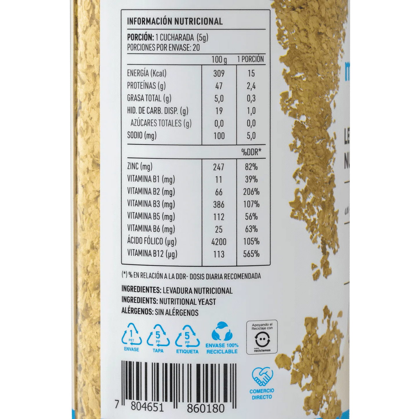 Levadura Nutricional 100g