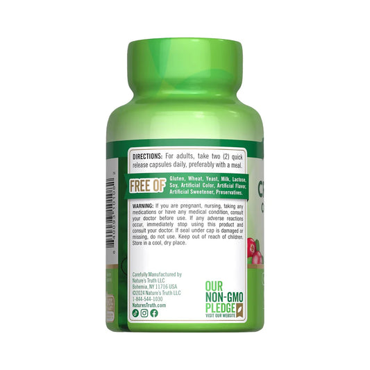 Cranberry Concentrado 15.000 mg + Vitamina C – 90 Cápsulas