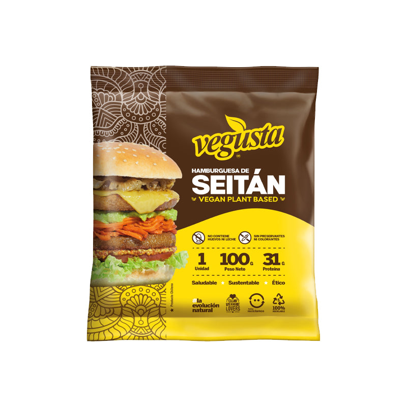 Hamburguesa de Seitán 100gr