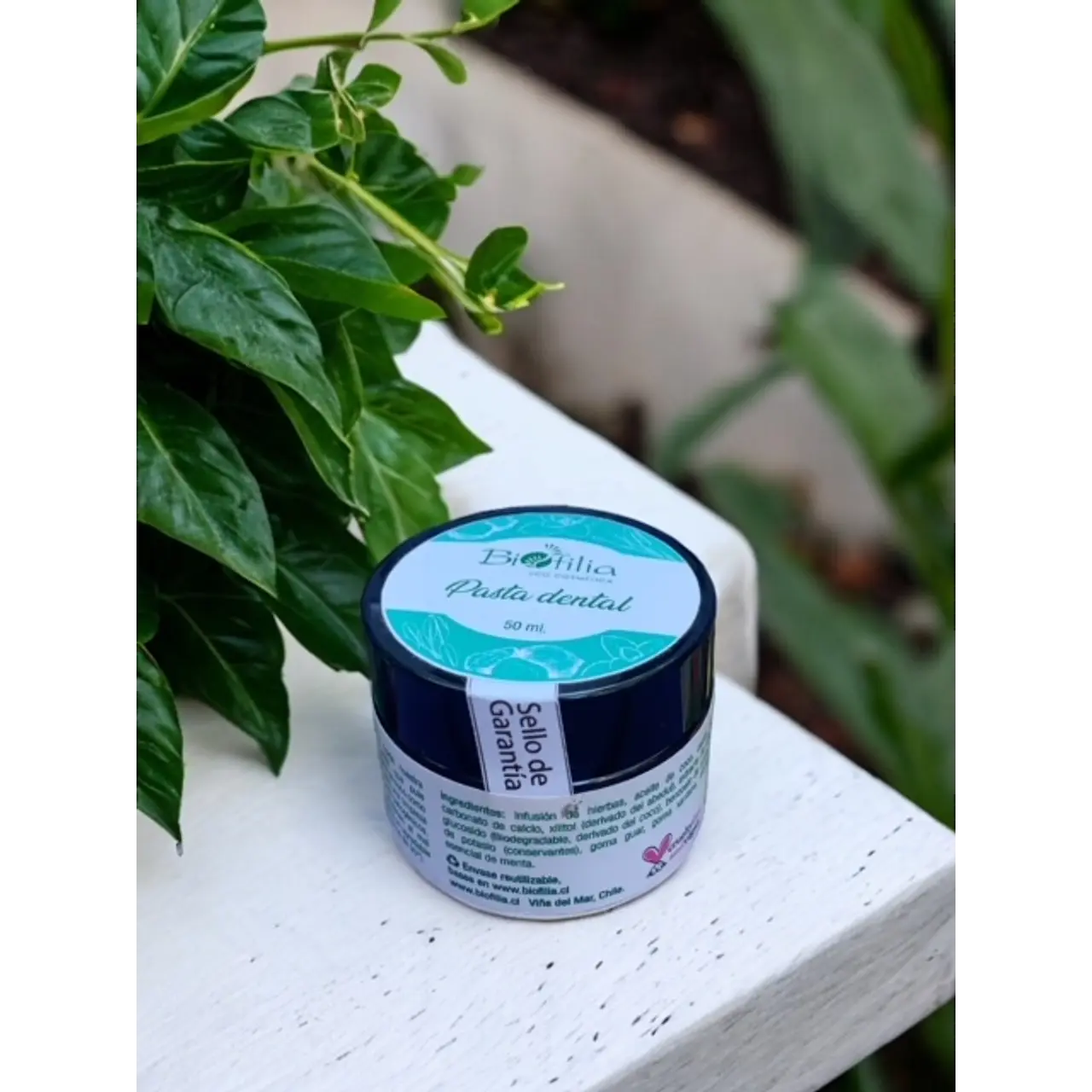 Pasta Dental Vegana Sin Flúor – Biofilia 🌿