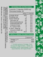 Vegan Omega 600 DHA-600 60 Cápsulas