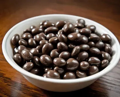 Maní con chocolate