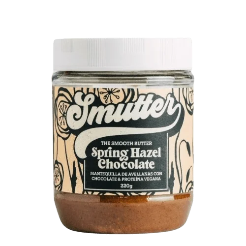 Mantequilla de Avellana con Chocolate & Proteína Vegana