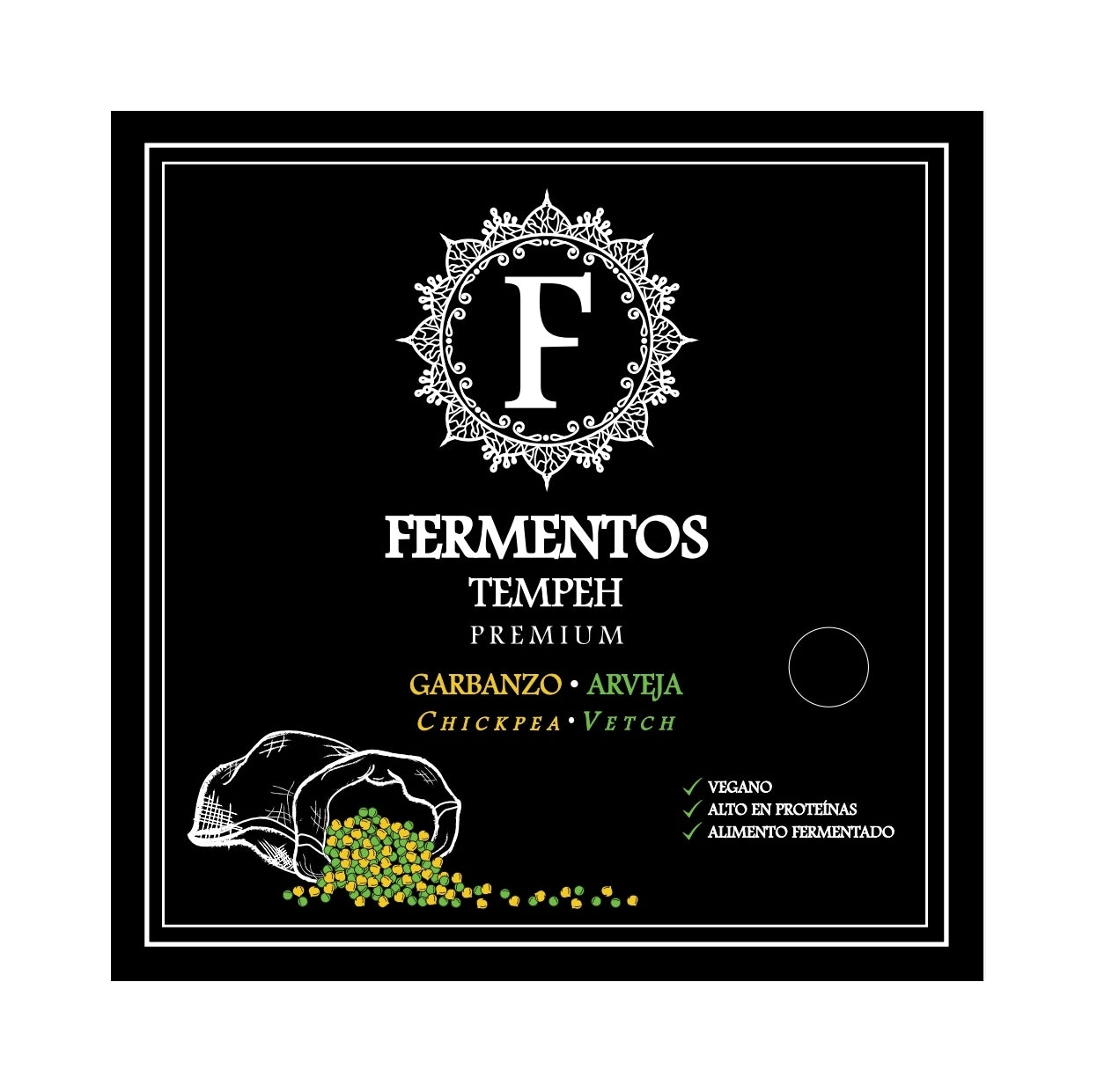 Tempeh Garbanzo - Arveja 200 gr