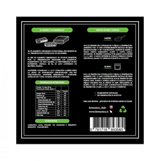 Tempeh Garbanzo  200 gr