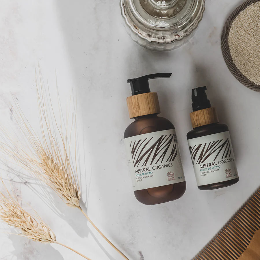 Aceite de Ricino Orgánico – Pestañas, Cejas, Uñas &; Cabello 🌿✨