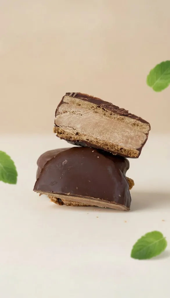 Pack 6 Alfajores Proteicos de Maní Estilo Bon o Bon 14g | Vegan Power