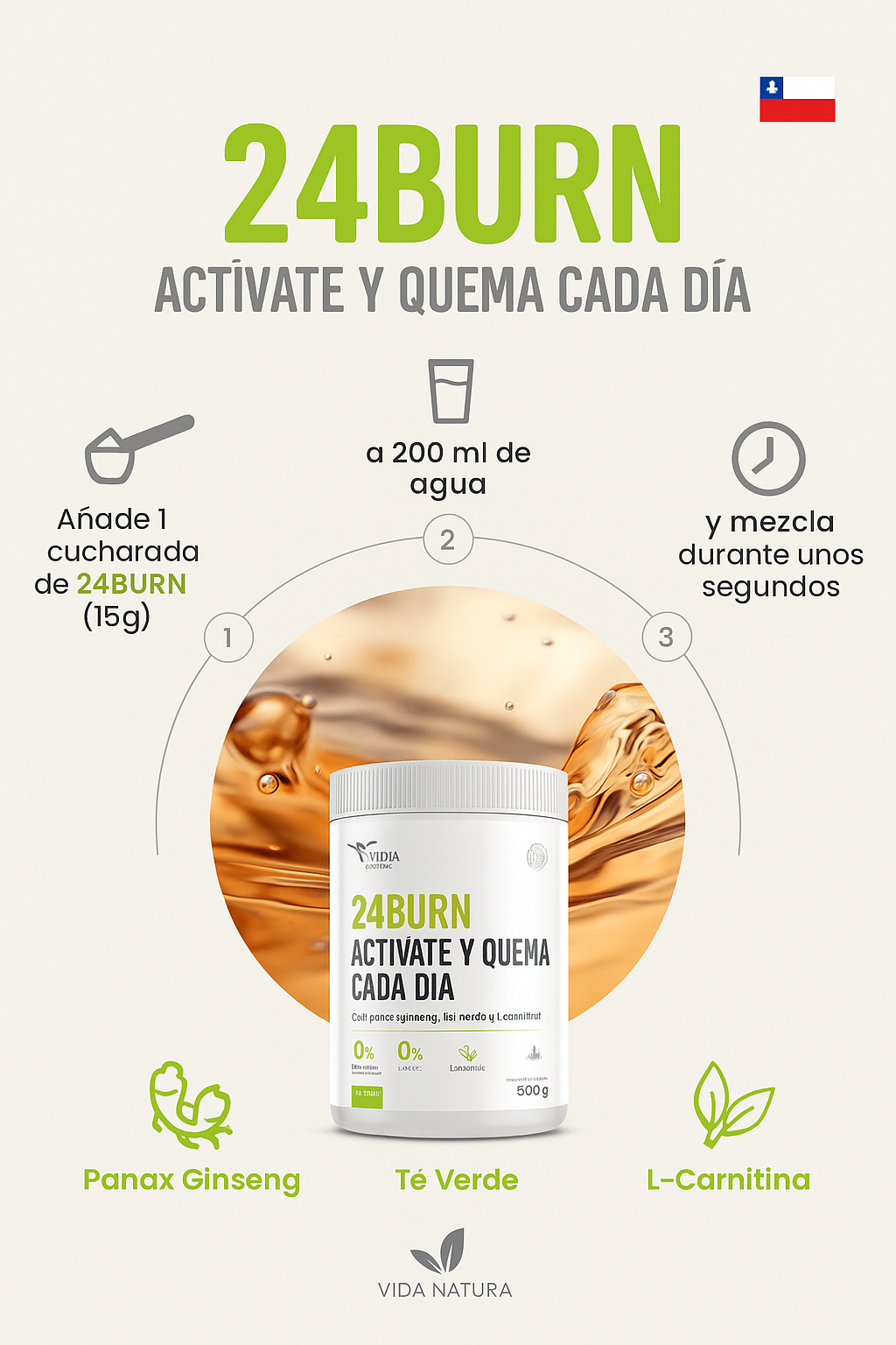 24 BURN – Activa tu energía y equilibrio natural