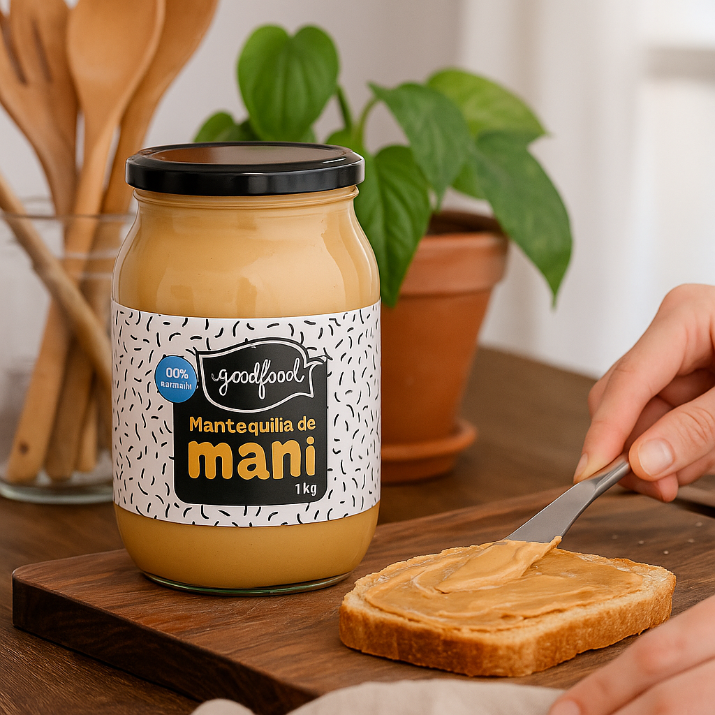 Mantequilla de Maní Natural 1 Kilo