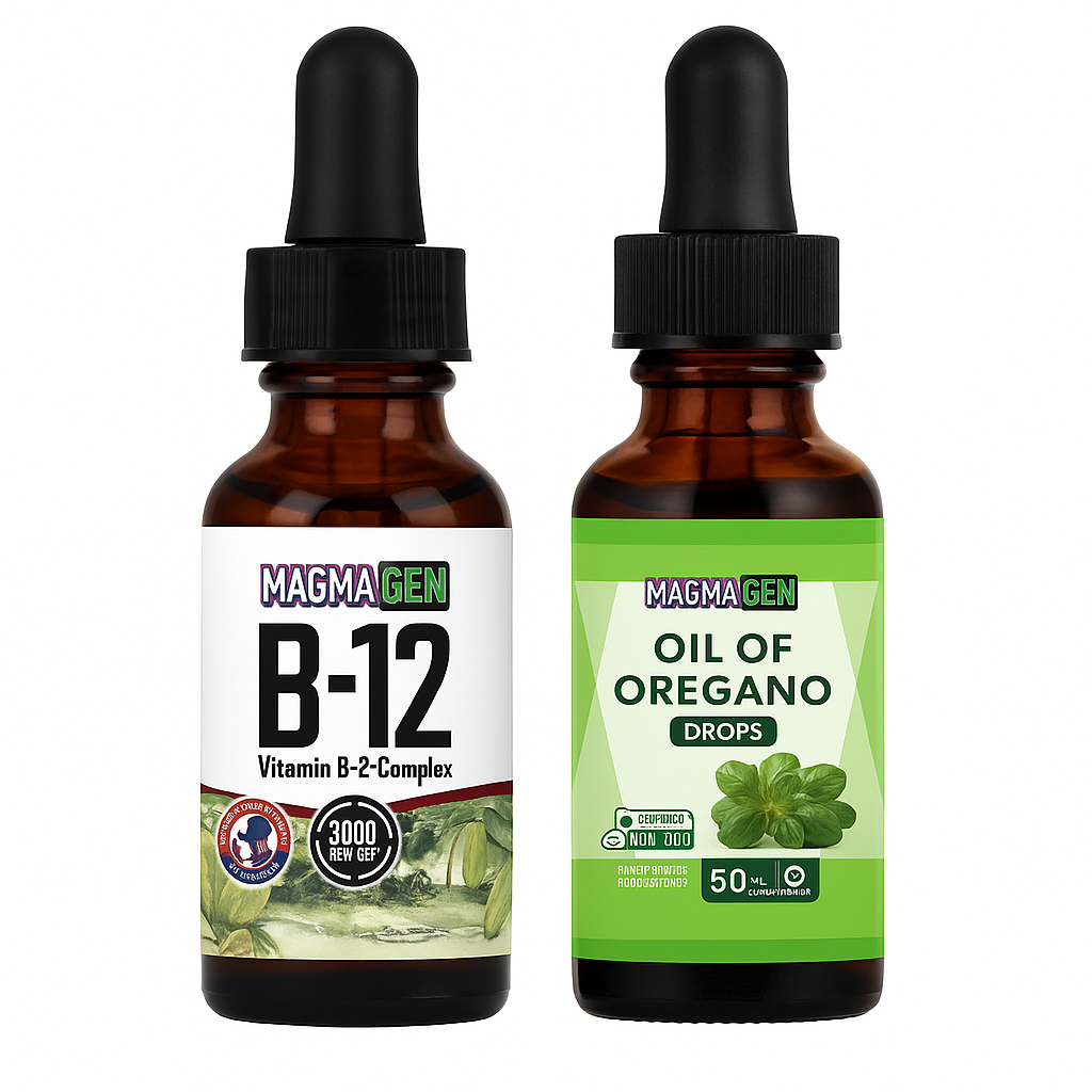 Pack Salud Integral – B12 Líquida + Aceite de Orégano (Magmagen)