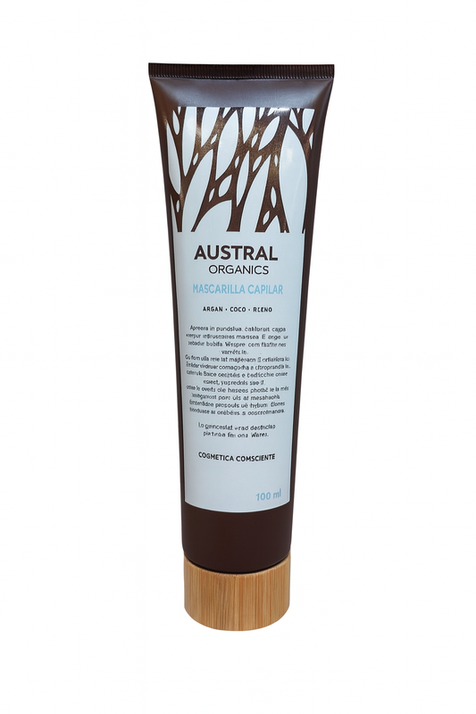 Mascarilla Capilar 100 ml – Argán • Coco • Ricino