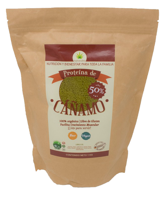 Proteína de Cáñamo 50% en Polvo Kilo