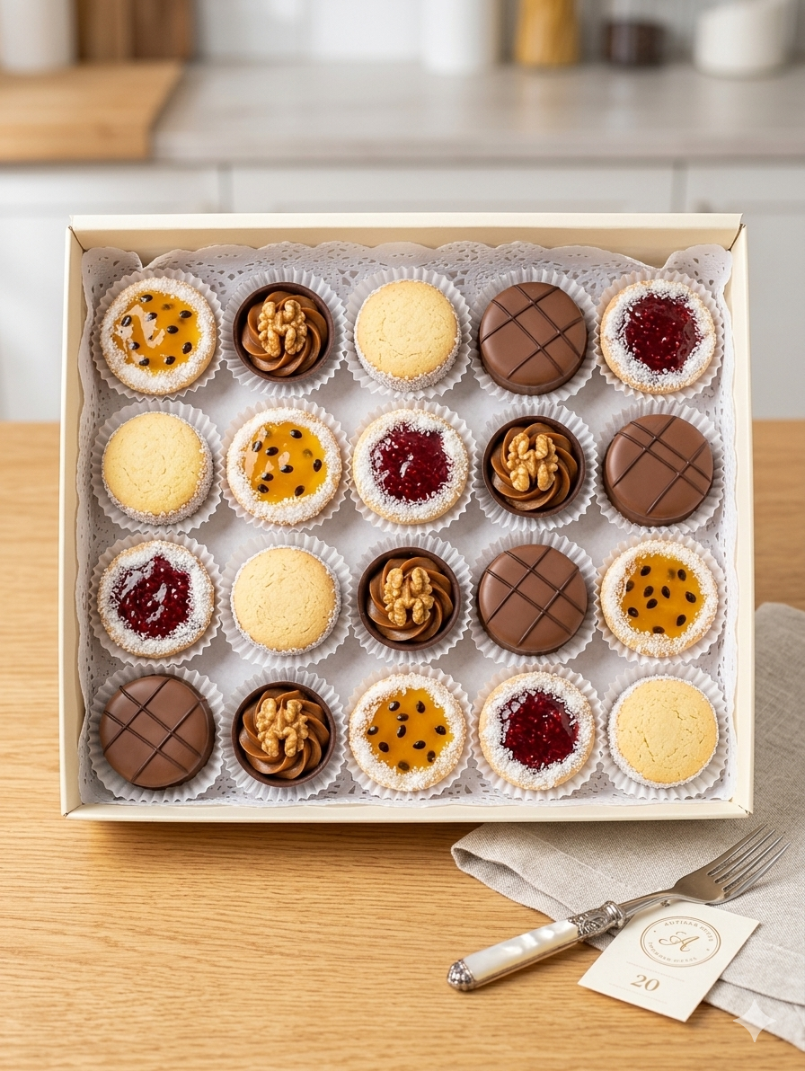 Caja Promocional Mini Pastelitos (20 unidades) 🍰✨
