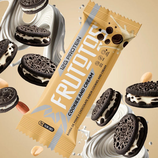 Barra de Proteína Cookies &amp; Cream – Pack 16 unidades