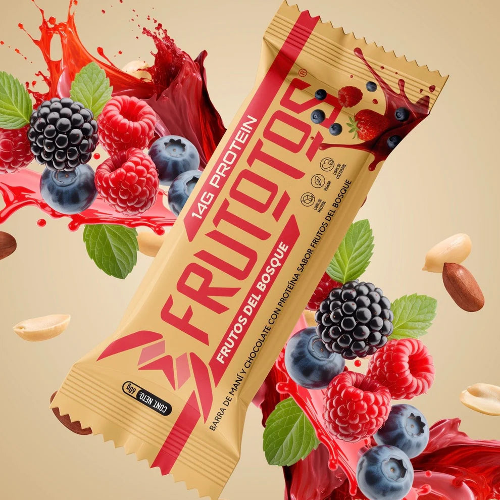 Barra de Proteína Frutos del Bosque – Pack 16 unidades