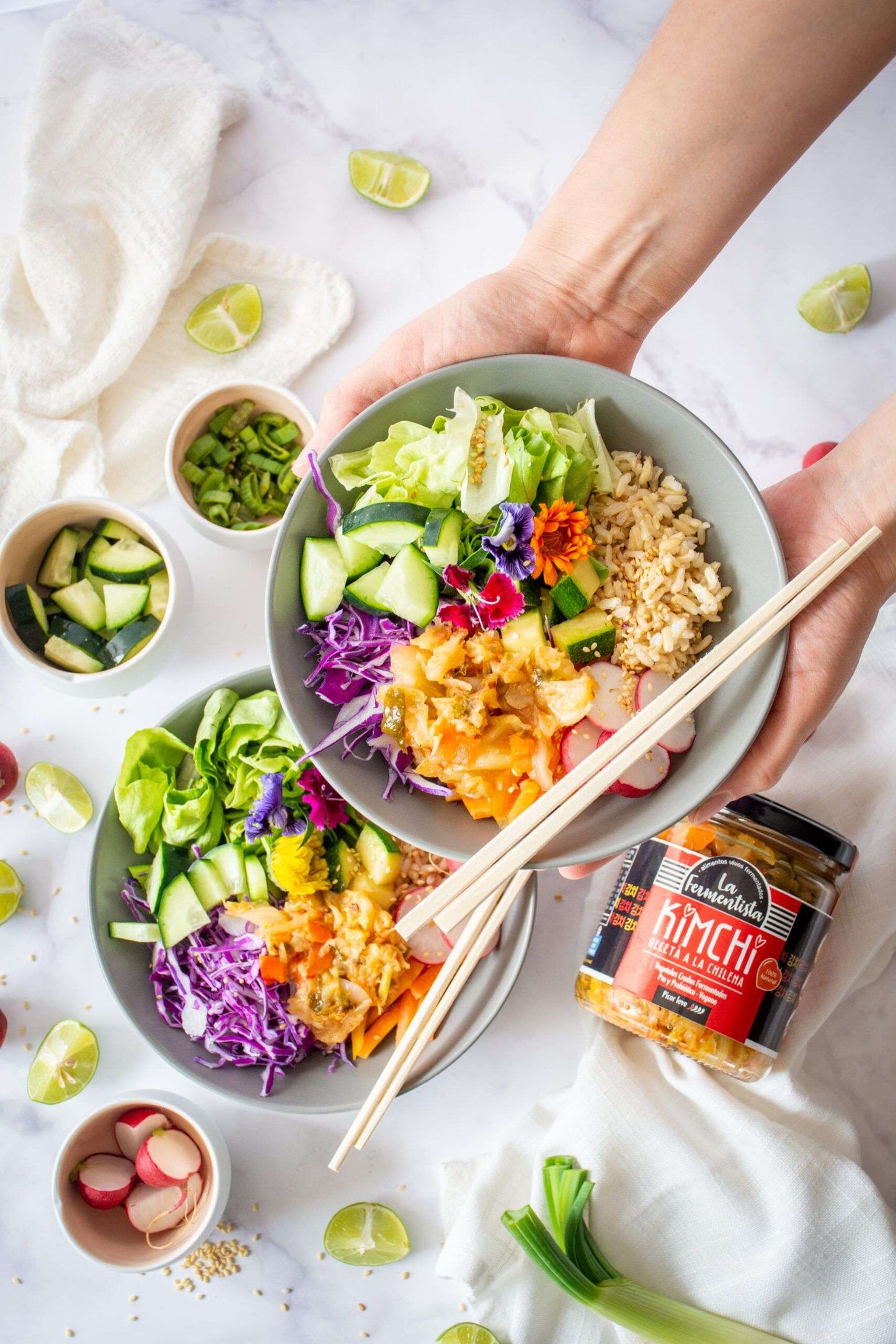 Kimchi La Fermentista – Versión a la Chilena (400 g)