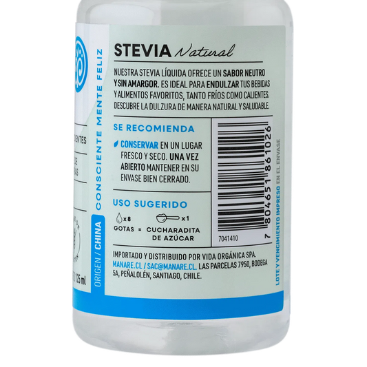 Stevia líquida 125ml