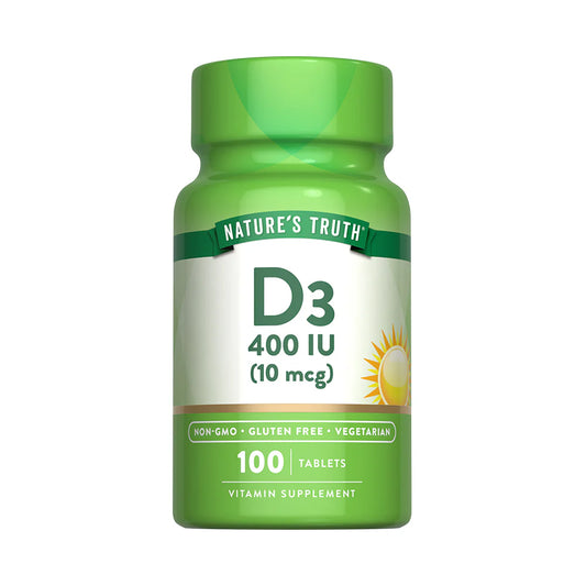 Vitamina D3 400 IU – 100 Comprimidos
