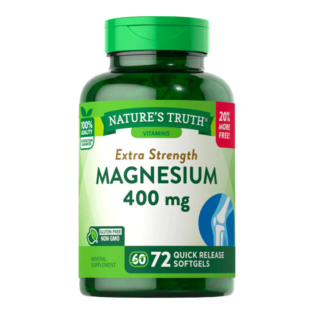 Magnesio 400 mg – 72 Cápsulas Blandas