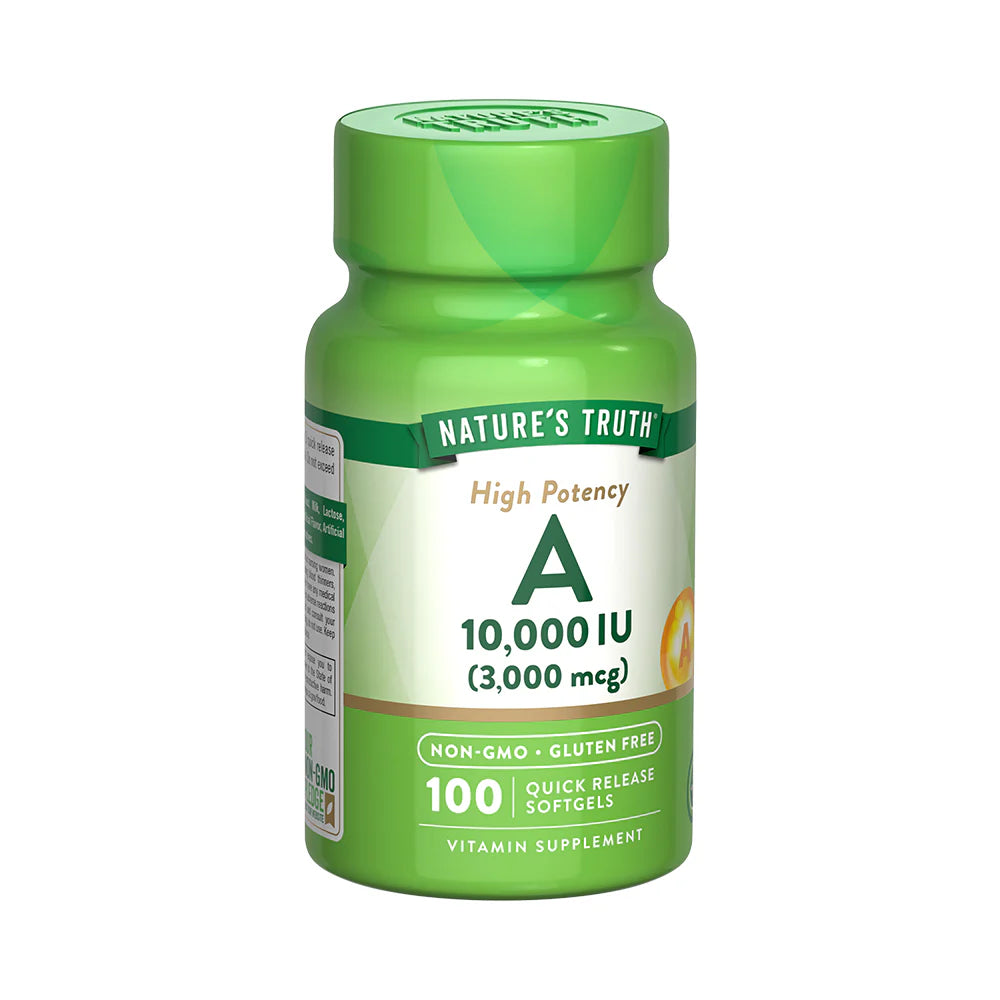 Vitamina A 3.000 mcg (10.000 UI) – 100 Cápsulas Blandas