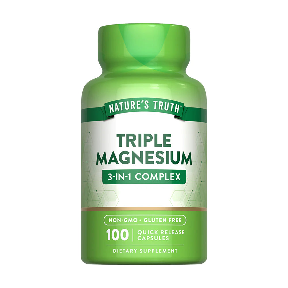 Magnesio Triple Magnesium Complex 400 mg – 100 Cápsulas