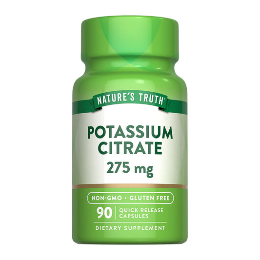 Citrato de Potasio 275 mg – 90 Cápsulas