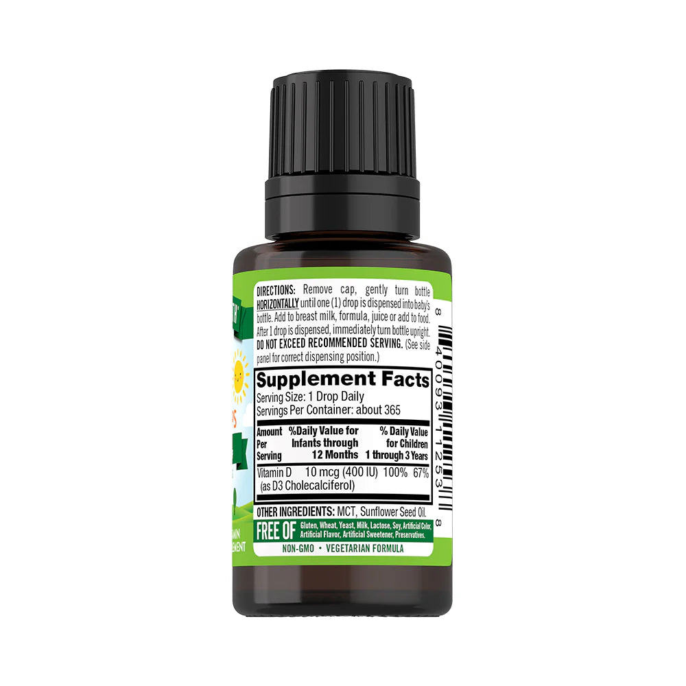 Baby Vitamina D3 10 mcg (400 UI) – Gotas 9,2 ml