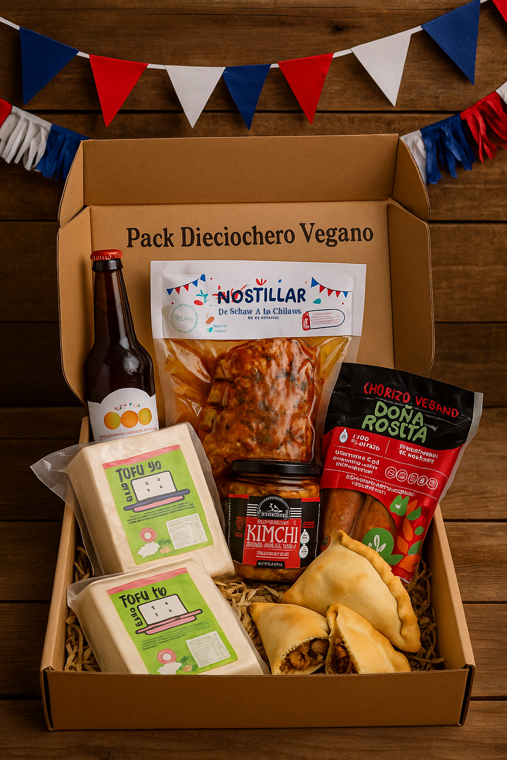 Pack Dieciochero Vegano