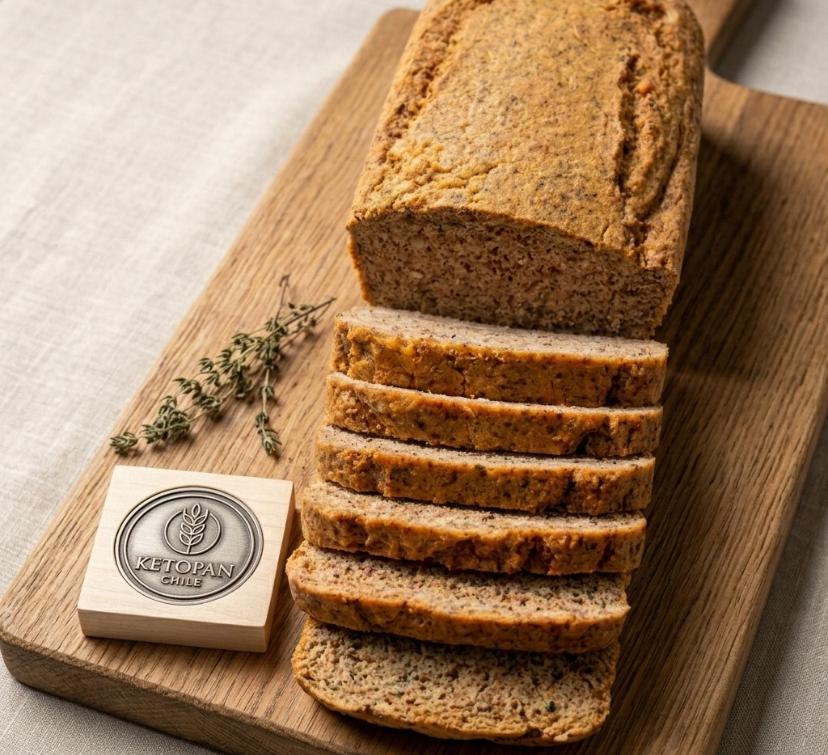 Ketopan de Molde Artesanal – Pan Keto Bajo en Carbohidratos y Sin Gluten 500gr