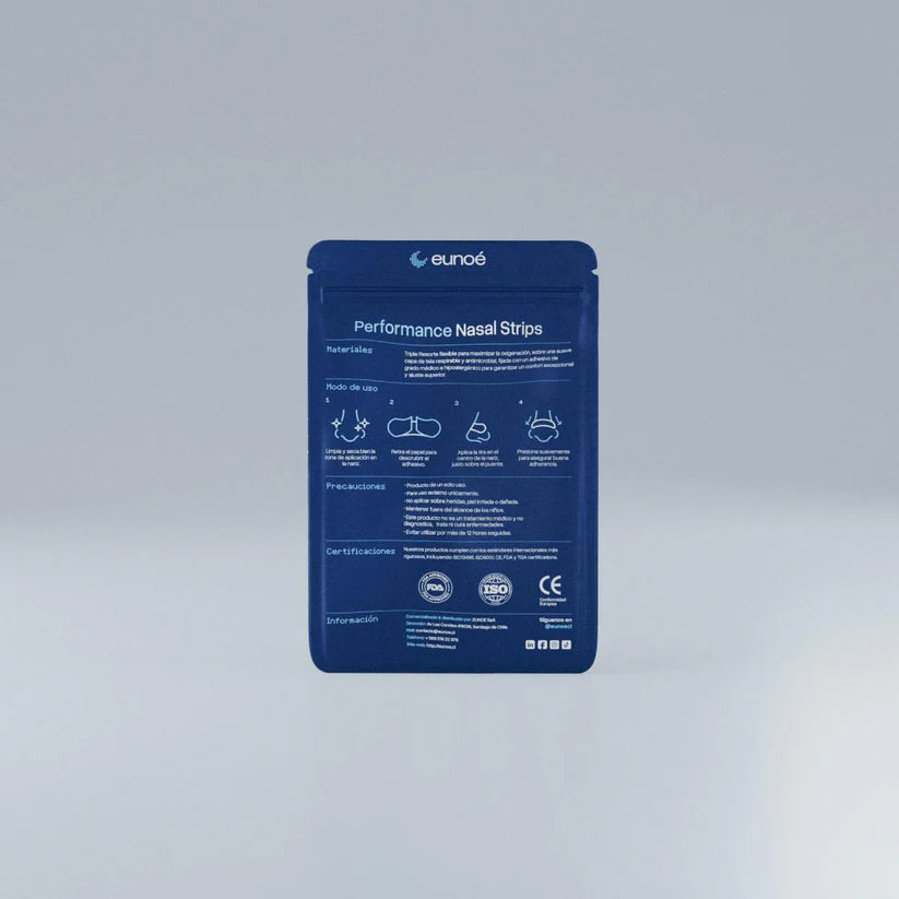 Performance Nasal Strips – Respiración Óptima