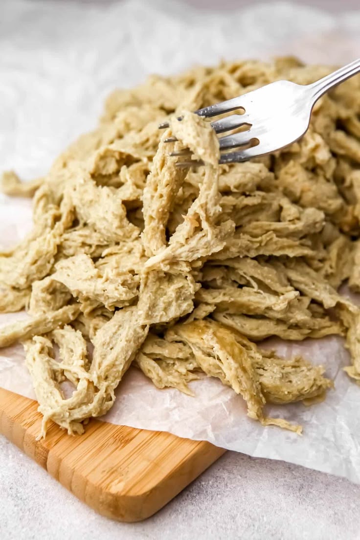 Seitán No Pollo Desmenuzado 500 g | Alternativa Vegetal al Pollo | Vida Natura