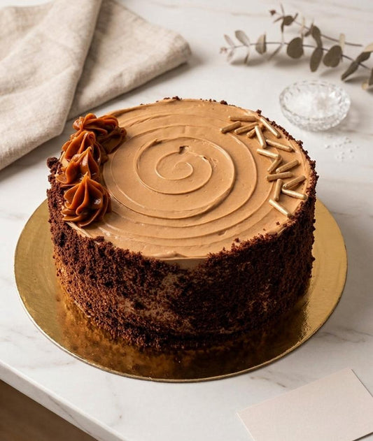 Torta Húmeda de Chocolate y Café 8 a 10 personas (sin azúcar y sin lactosa)