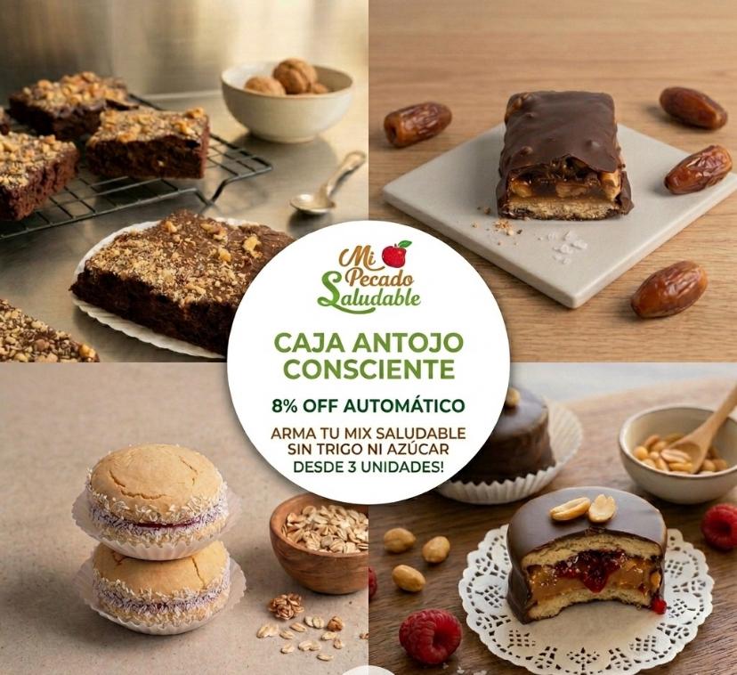 Caja Antojo Consciente (Desde 4 unidades) 🤎