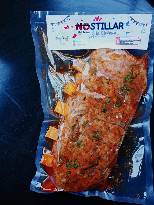 Pack 2 Costillitas de Seitán a la Chilena 500 g – Fiestas Patrias 🇨🇱