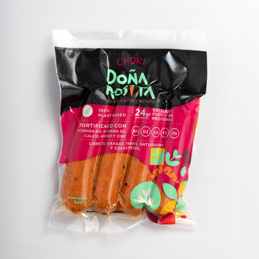 Chorizo Vegano Doña Rosita (260 g – 4 unidades)