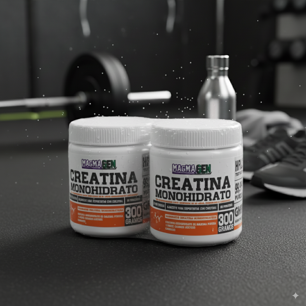 Pack Creatina Monohidratada Magmagen – 2 Unidades (99,9% Pura)