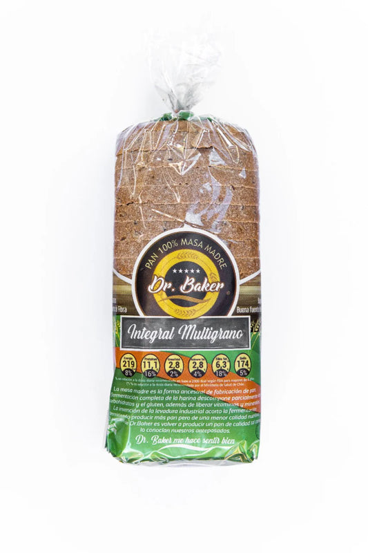Pan Larga Vida Integral Multigrano — 725g