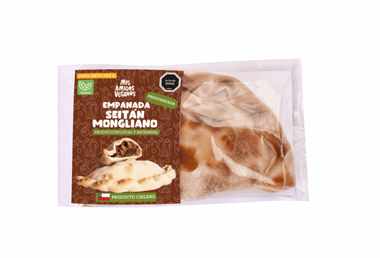 Empanada Vegana de Seitán a la Mongoliana