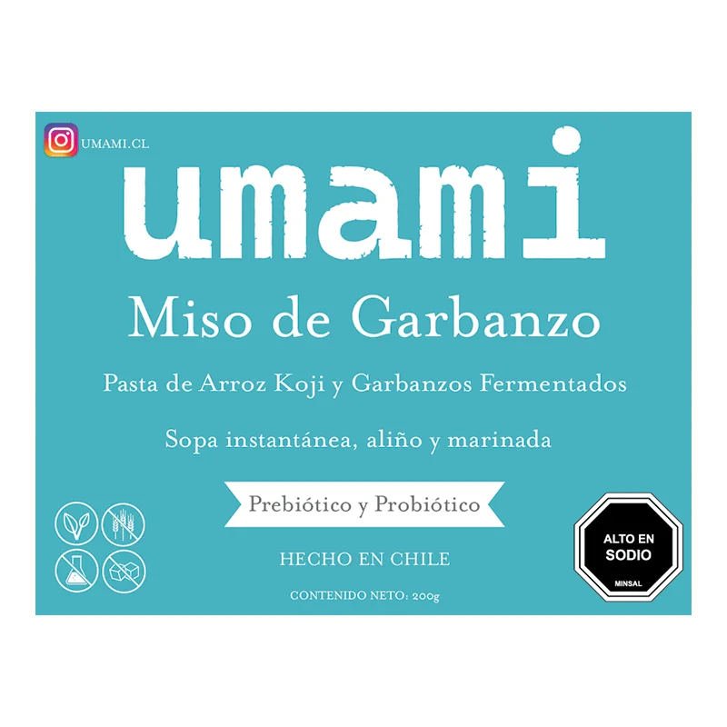 Miso de Garbanzos Umami 200 g