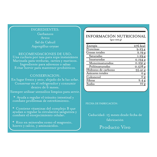 Miso de Garbanzos Umami 200 g