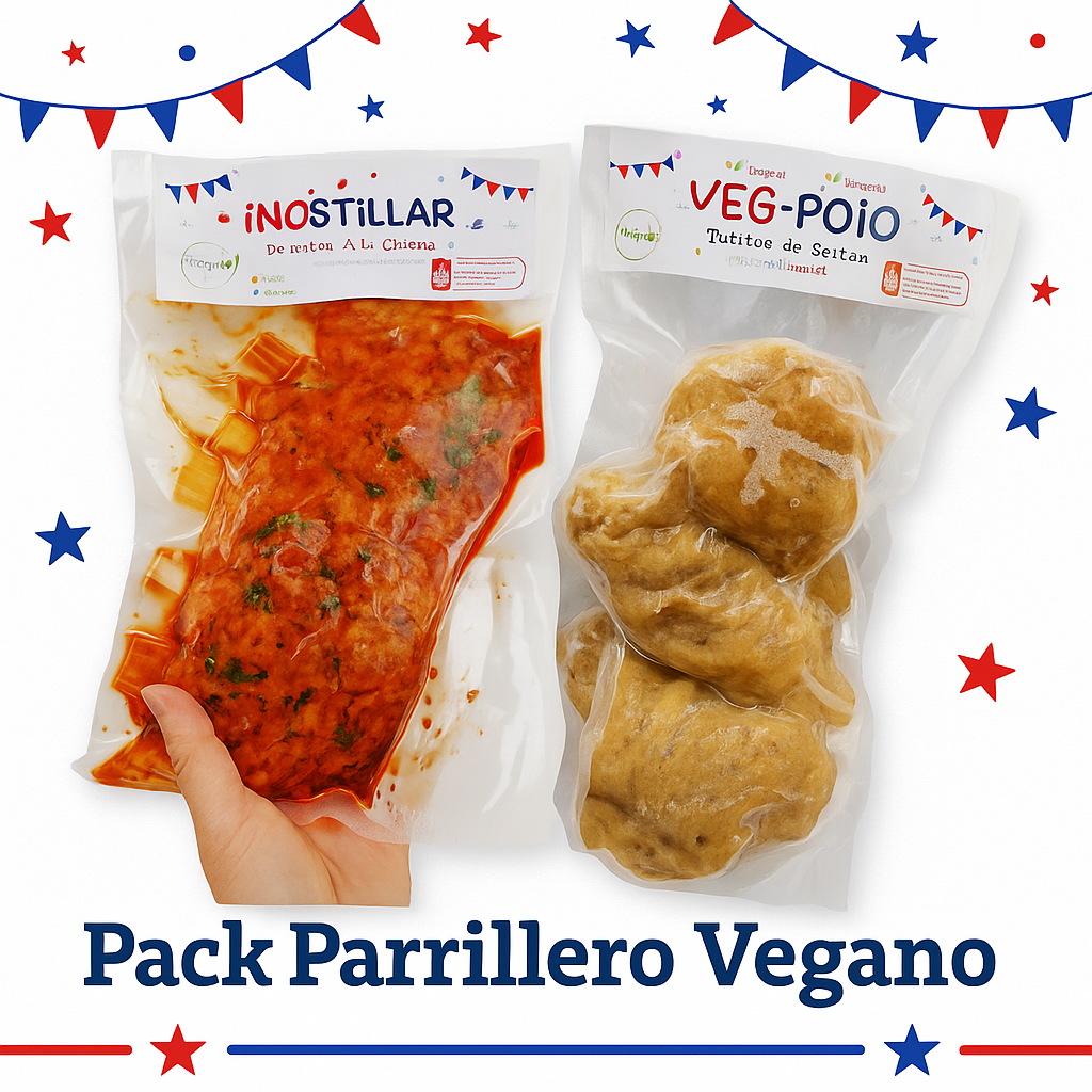 🌱 Pack Parrillero Vegano – Costillitas + Tutitos de Seitán