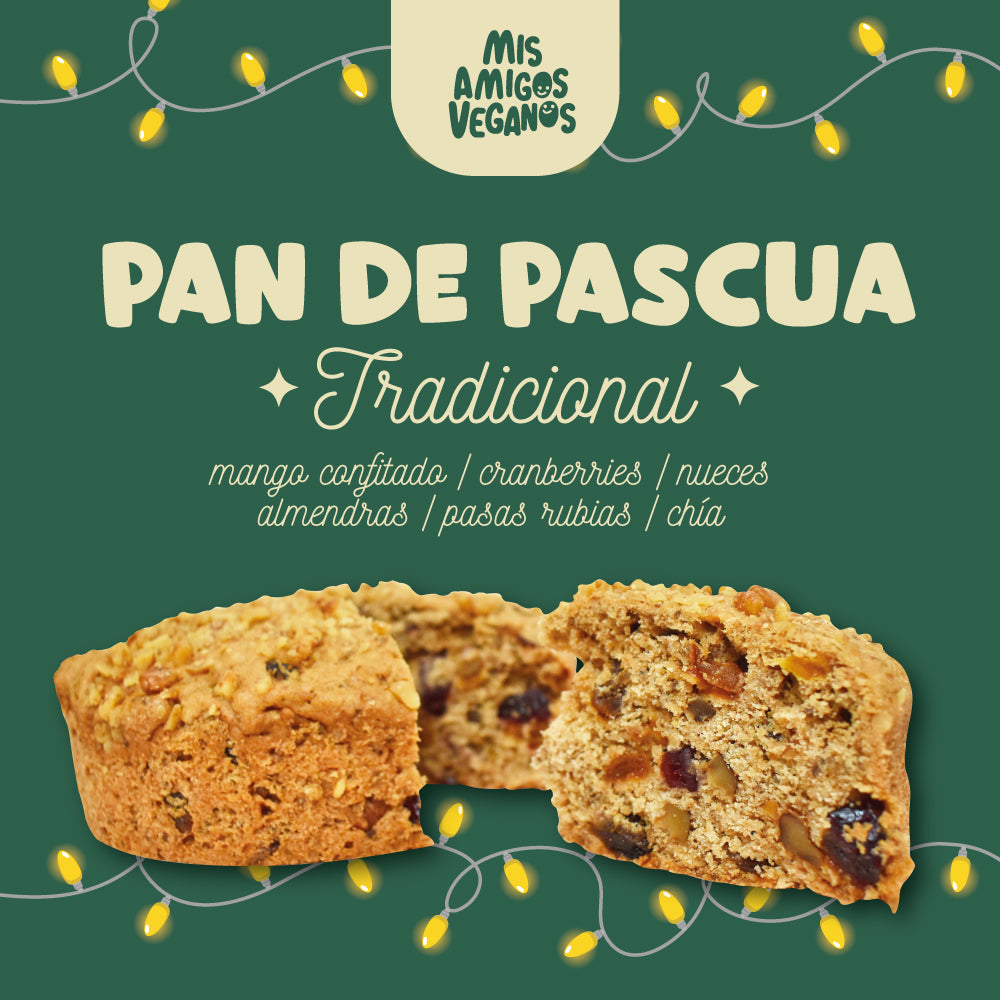 Pan de Pascua Vegano Tradicional